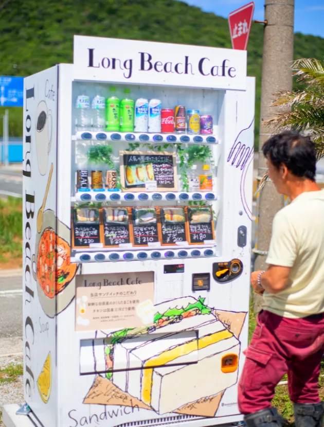 サンドウィッチ自販機の設置イメージ